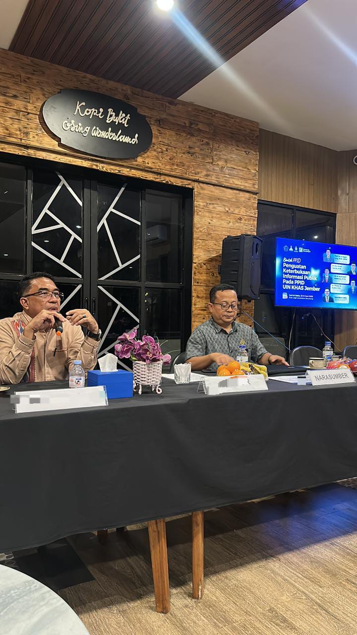 Lima Pilar Keterbukaan Informasi Jadi Bekal UIN KHAS Jember Menuju Predikat Informatif 2026