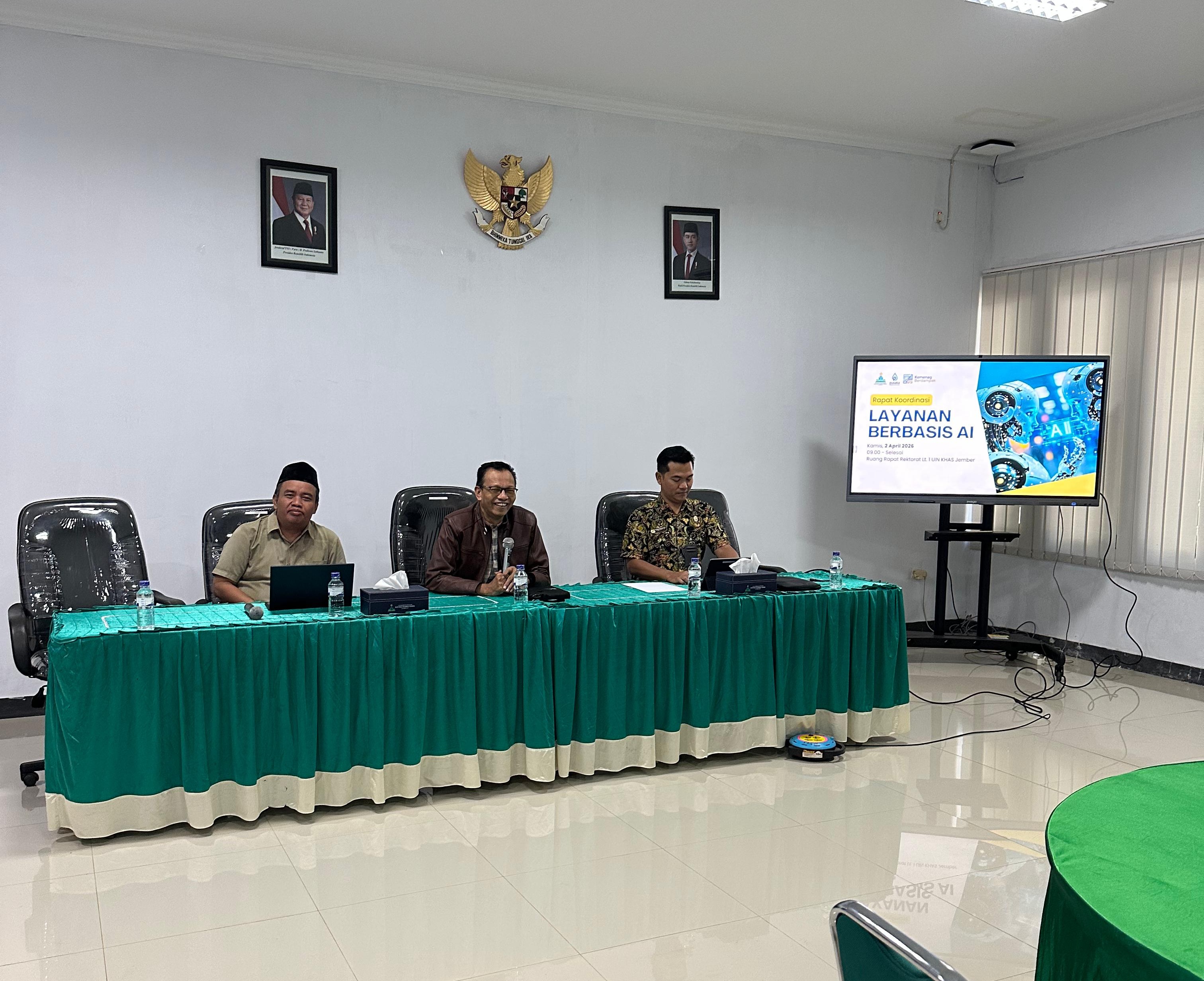 Dorong Transformasi Digital, UIN KHAS Jember Kaji Layanan Berbasis AI