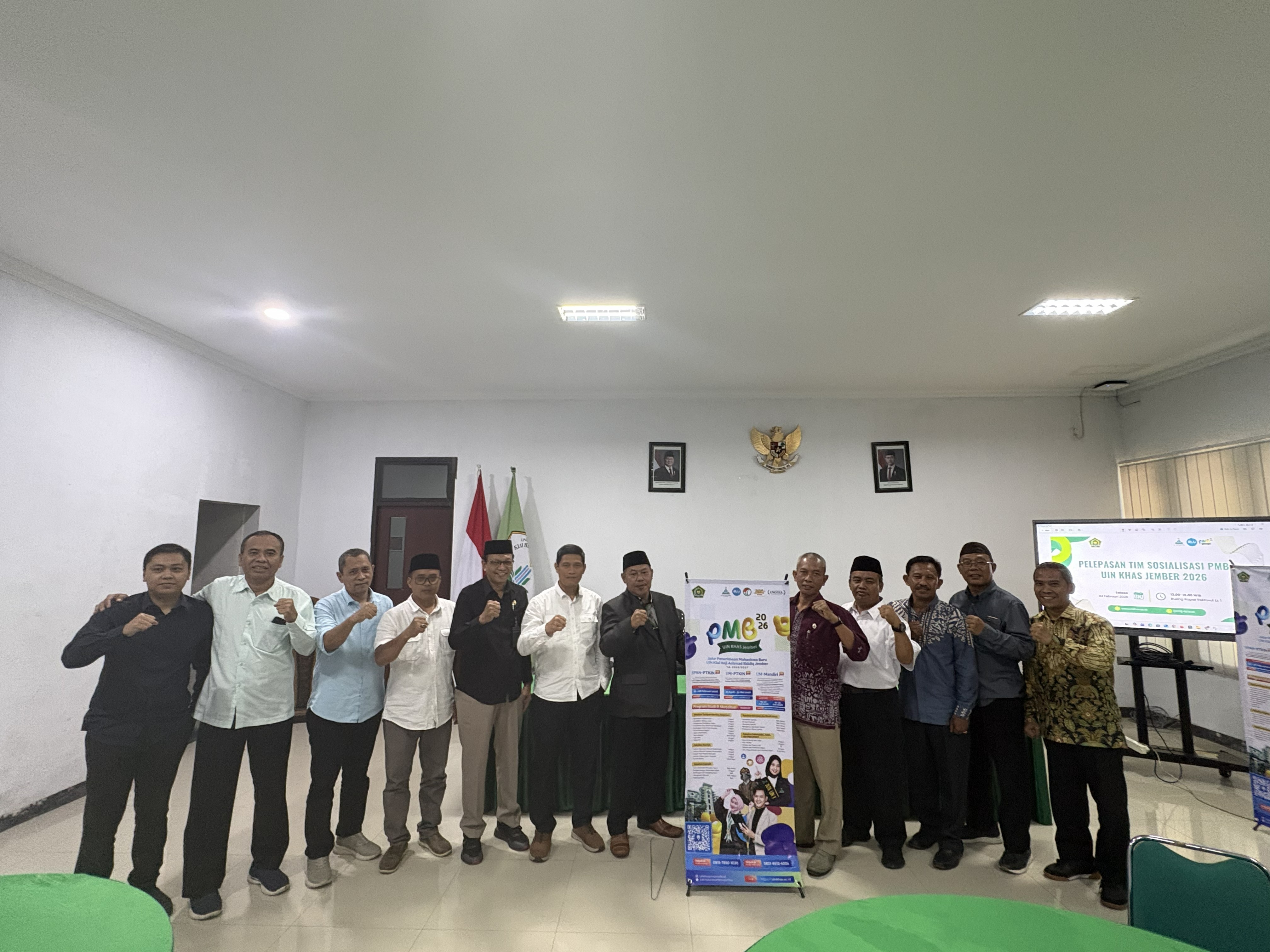 UIN KHAS Jember Lepas Tim Sosialisasi PMB 2026, Rektor Tekankan Gerak Kolektif